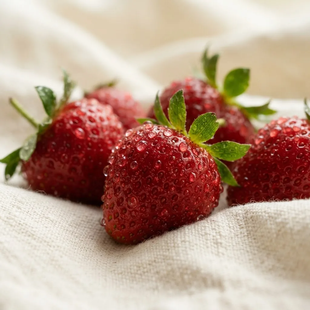 Fresh ripe strawberries